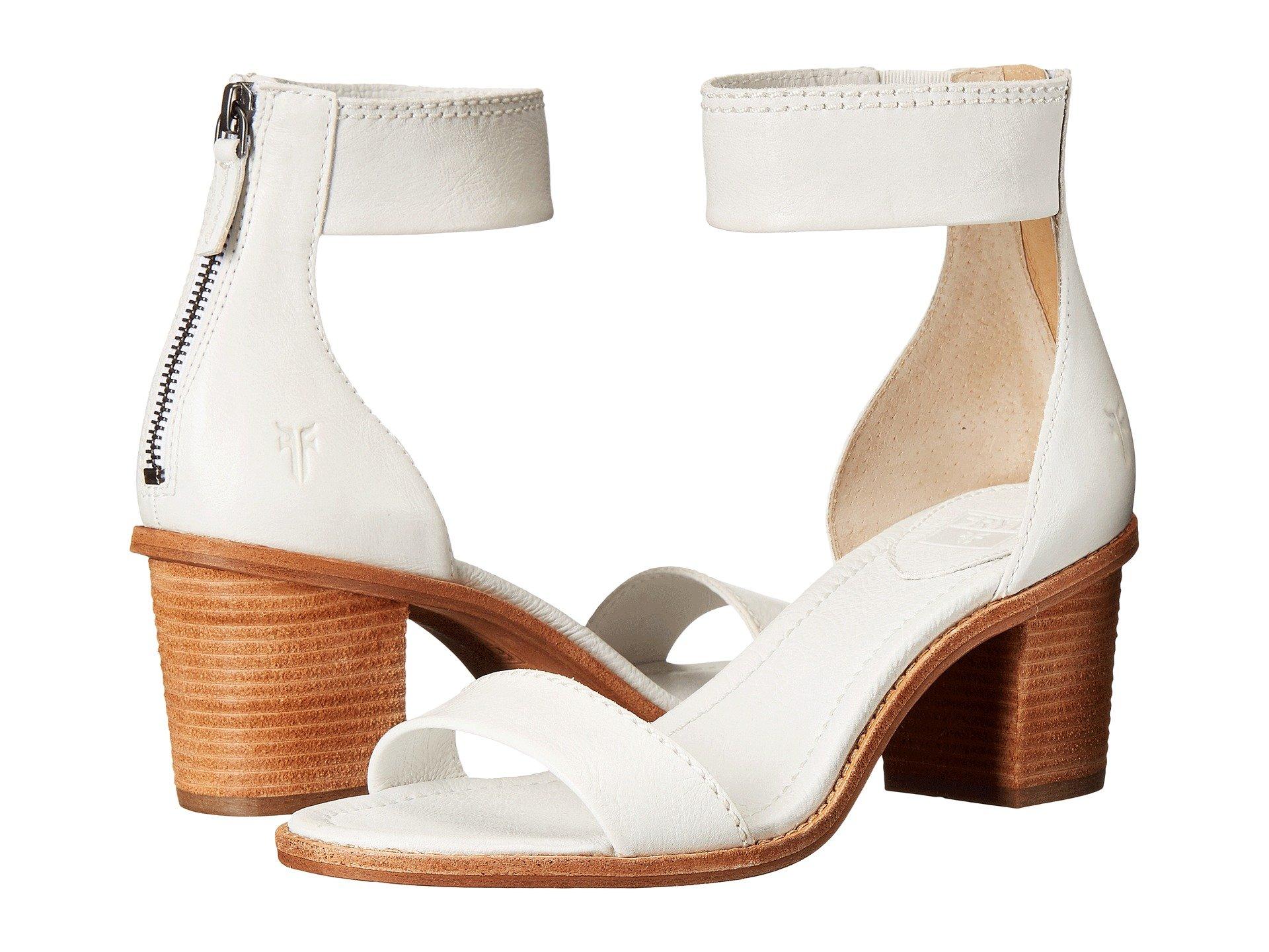 frye brielle back zip sandal