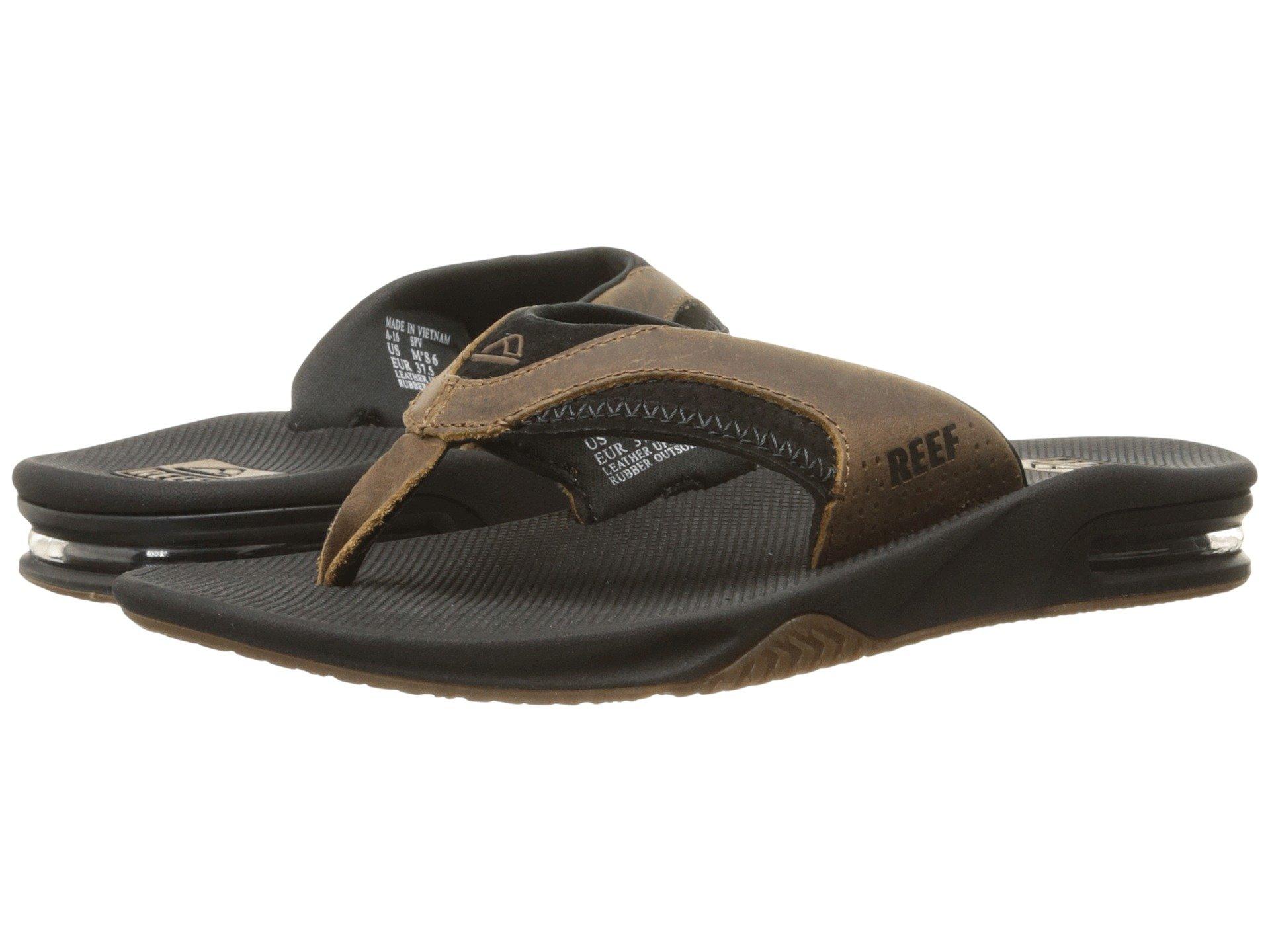 reef fanning black brown