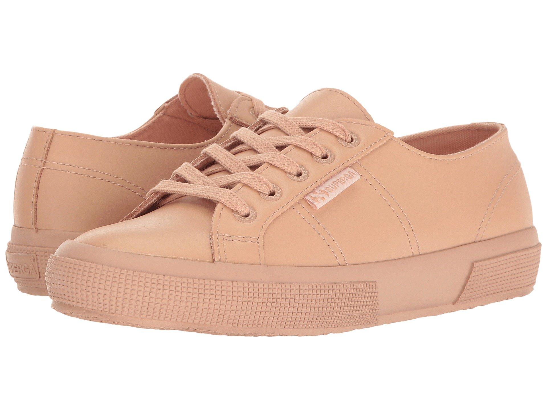 superga pink leather
