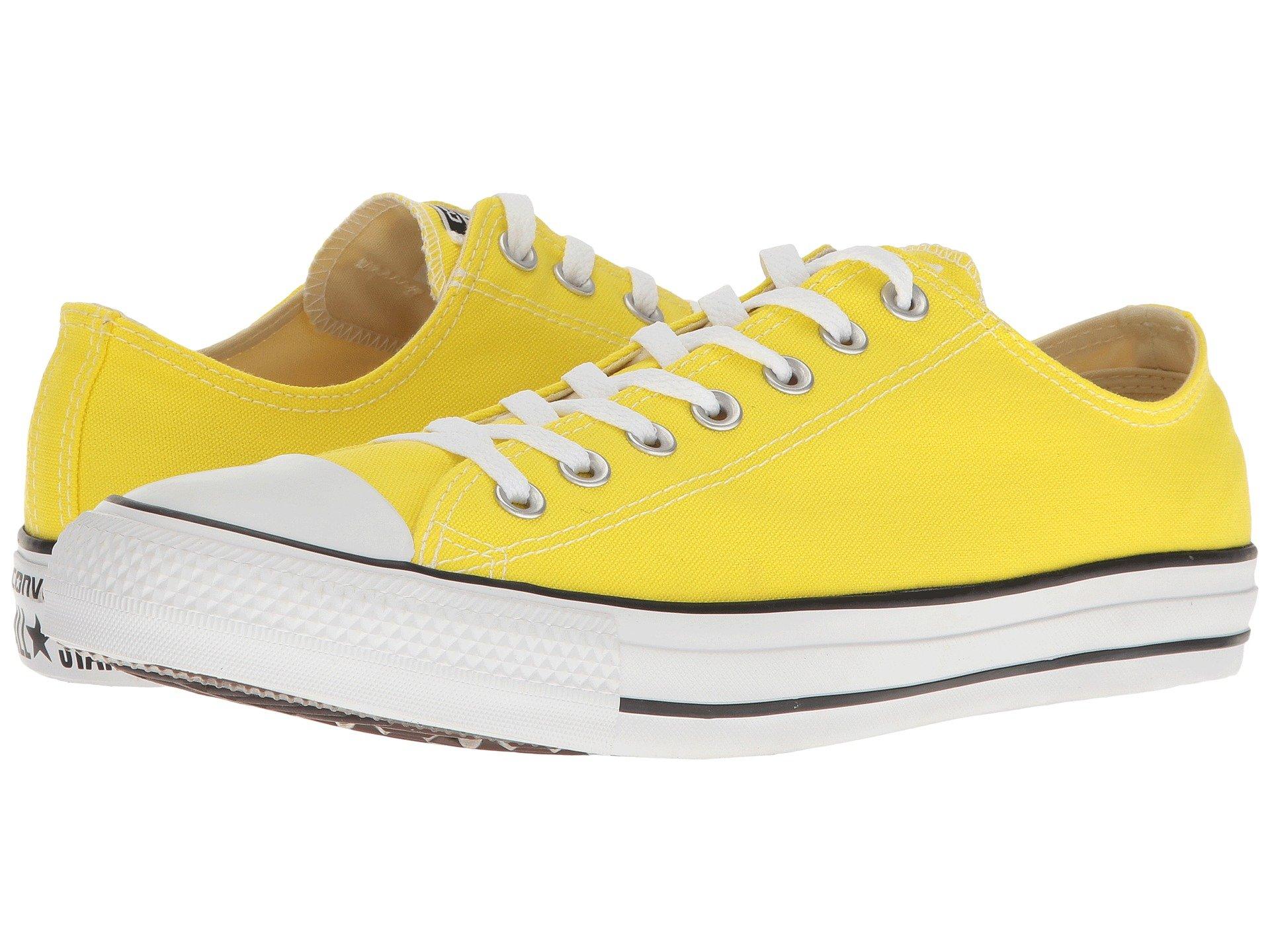 Converse Chuck Taylor All Star Seasonal Ox In Fresh Yellow | ModeSens