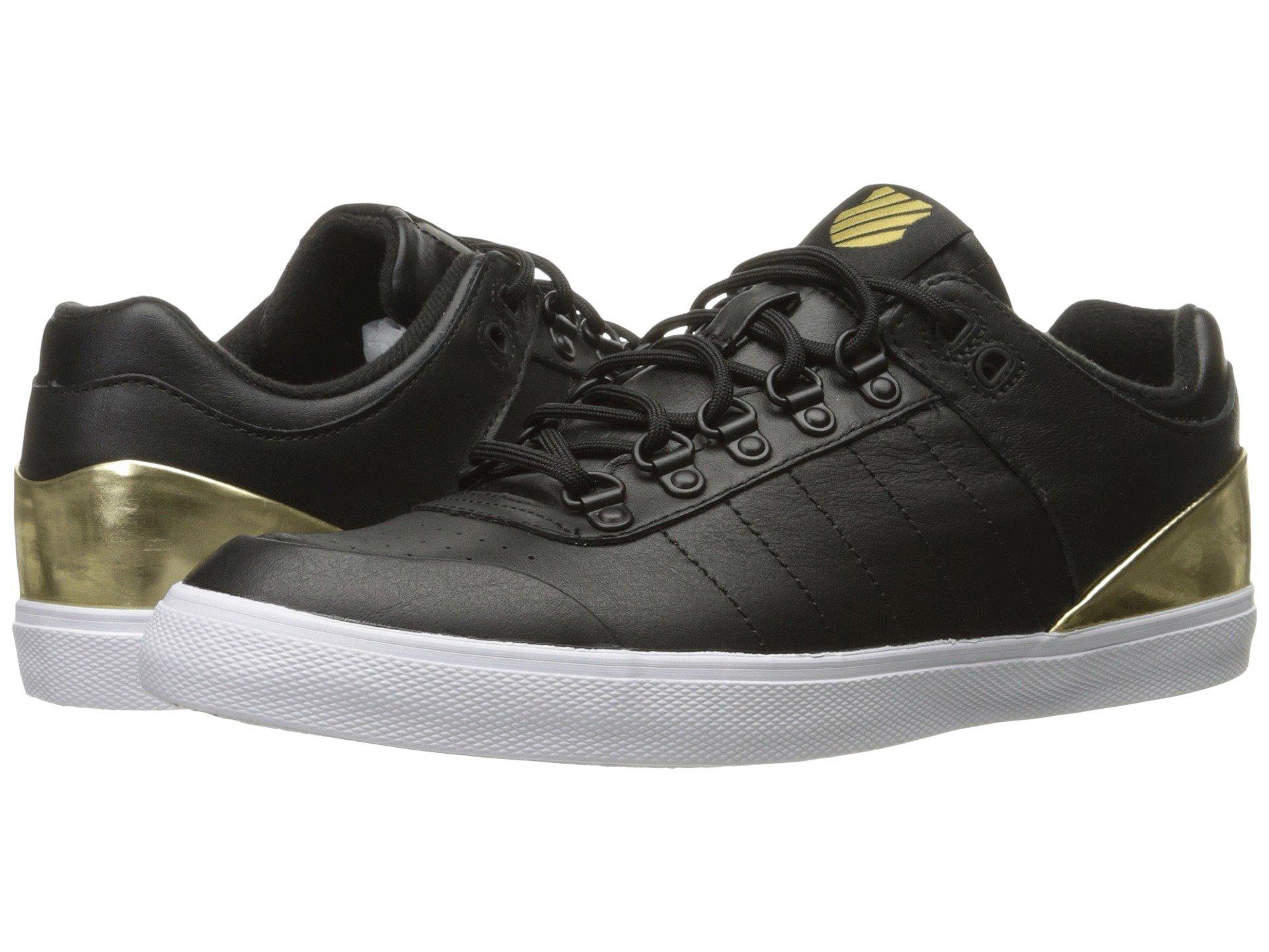 k swiss black and gold