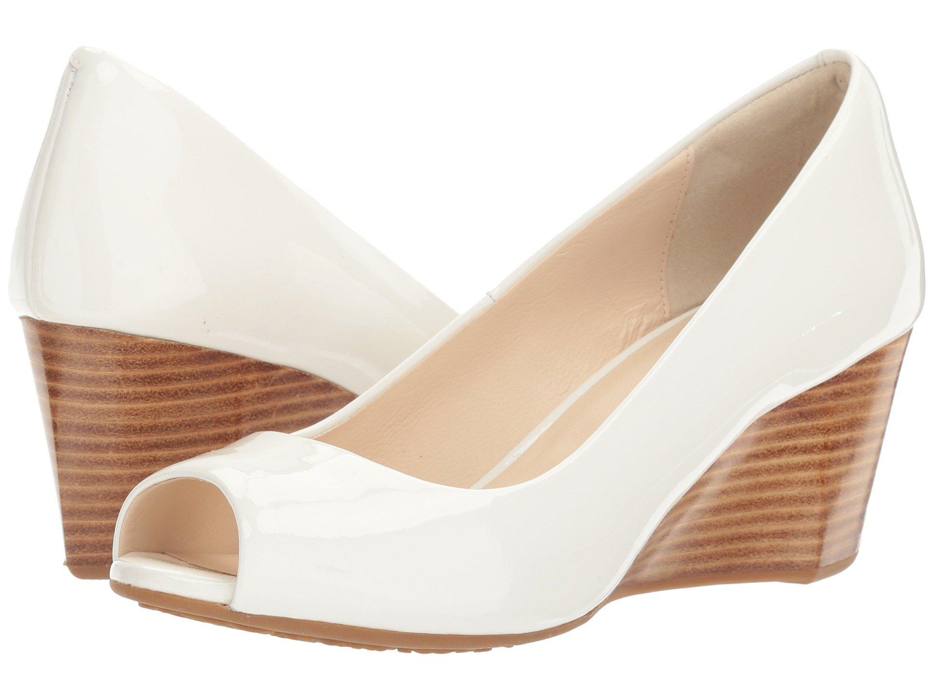 cole haan patent wedge