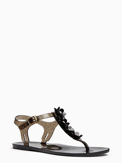 Shop Kate Spade Farrah Sandals In Black