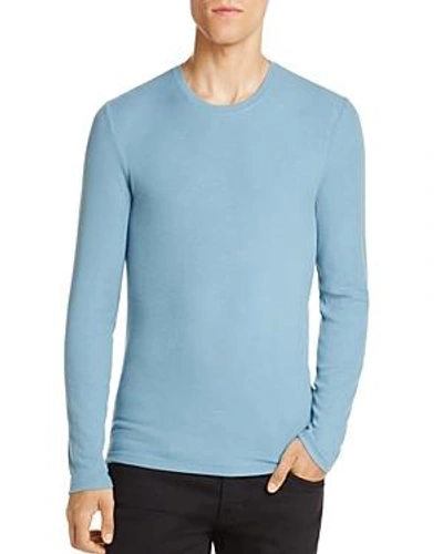 Shop Atm Anthony Thomas Melillo Ribbed Sweatshirt In French Blue