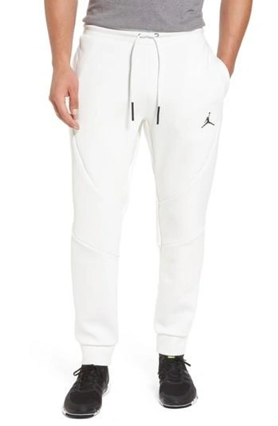Nike Jordan Sportswear Flight Tech Pants In Summit White/ Black | ModeSens