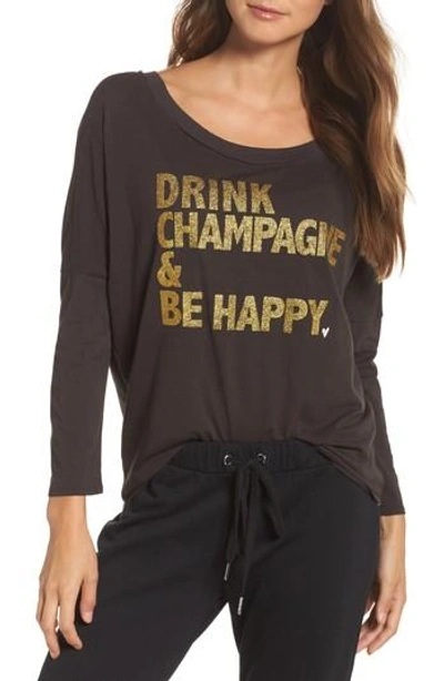 Shop Chaser Vintage Jersey Sweatshirt In Union Black