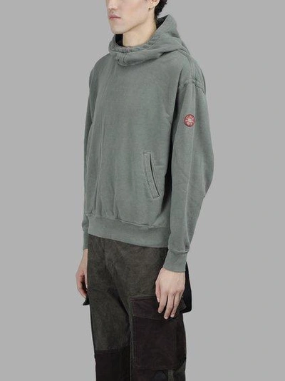 Cav Empt Men's Green Overdye Heavy Hoodie | ModeSens