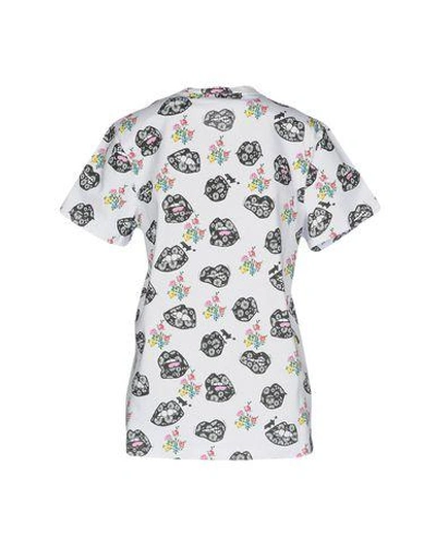 Shop Au Jour Le Jour Woman T-shirt White Size 2 Cotton