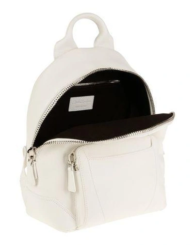 Shop Santoni Backpack & Fanny Pack In White