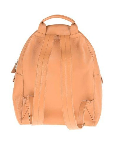 Shop Santoni Backpack & Fanny Pack In Brown