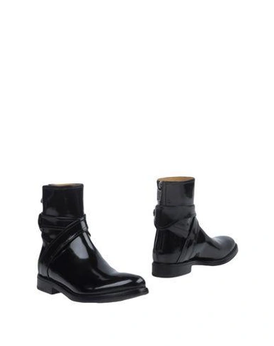 Shop Alberto Fasciani Ankle Boots In Black