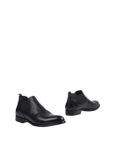 Shop Alberto Fasciani Ankle Boots In Black