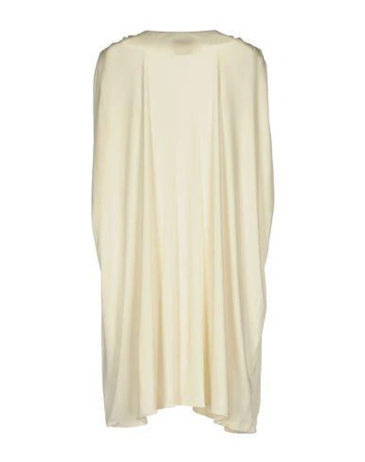Shop Fausto Puglisi Short Dresses In Ivory