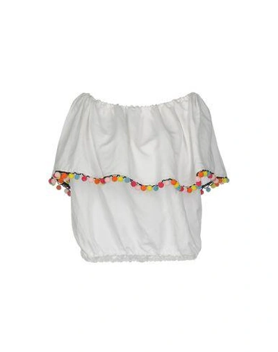Shop Forte Couture Blouse In White