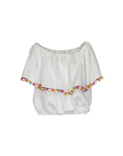 Shop Forte Couture Blouse In White