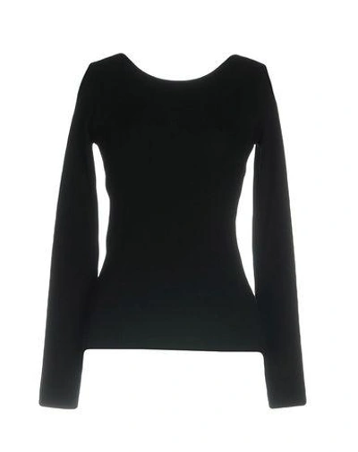 Shop Pinko Woman Sweater Black Size M Viscose, Polyamide, Elastane
