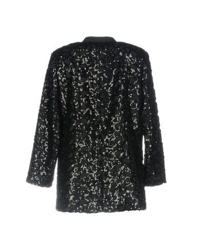 Shop Intropia Full-length Jacket In Black