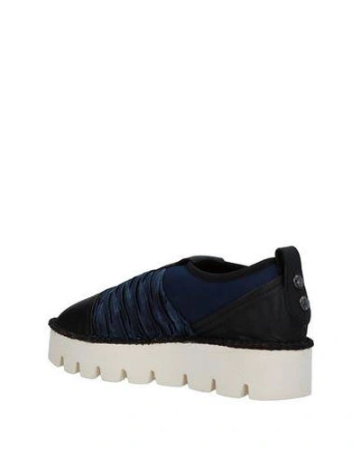 Shop Alexander Smith Sneakers In Dark Blue