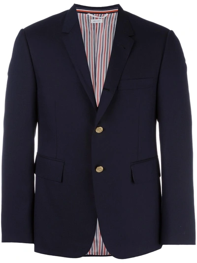 Shop Thom Browne Two Button Blazer