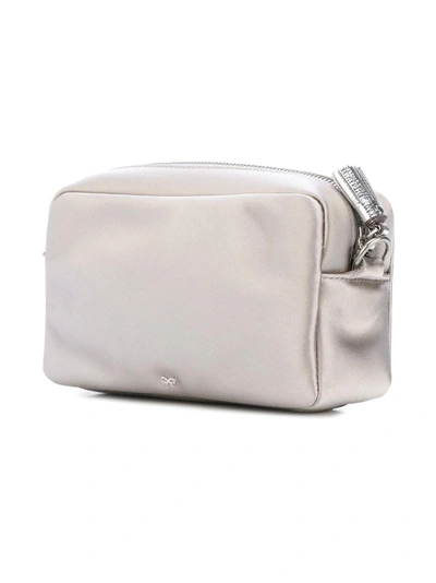 Shop Anya Hindmarch Eyes Motif Zipped Clutch