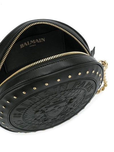 Shop Balmain Renaissance Leather Bag