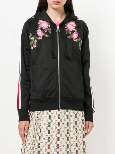 Shop Gucci Flora Bomber Jacket