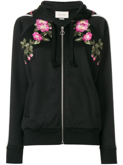 Shop Gucci Flora Bomber Jacket