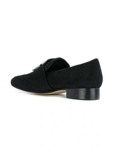 Shop Dorateymur Buckled Loafers In Black