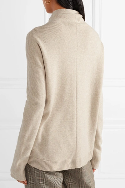 Shop Theory Norman Cashmere Sweater In Beige