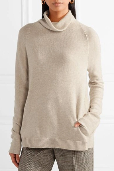 Shop Theory Norman Cashmere Sweater In Beige