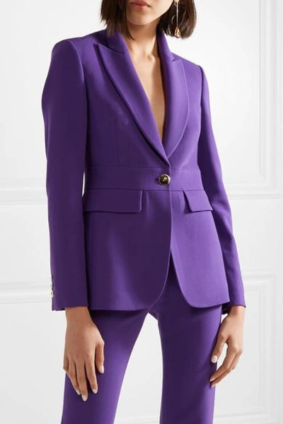 Shop Emilio Pucci Wool-blend Blazer