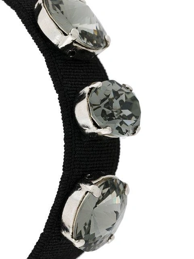 Shop Miu Miu Embellished Strap Bracelet