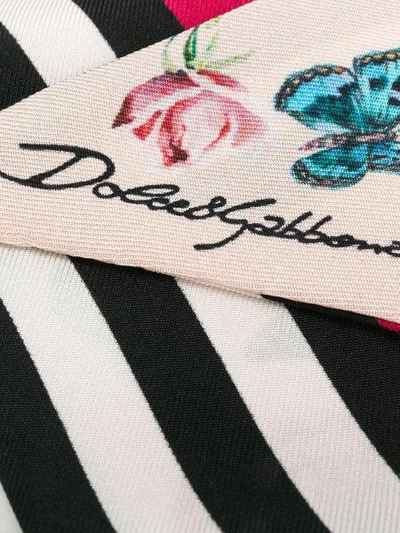 Shop Dolce & Gabbana Rose Neck Tie - Pink