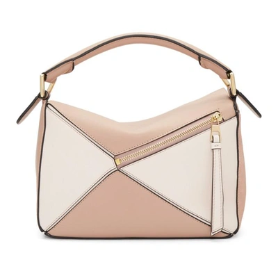 Shop Loewe Pink Small Puzzle Bag In 9189 Blush