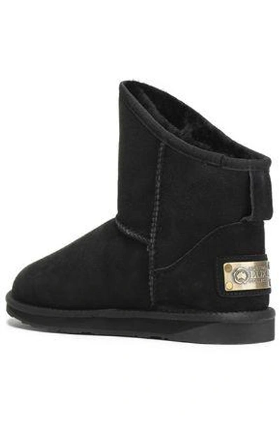 Shop Australia Luxe Collective Woman Cosy X Shearling Ankle Boots Black