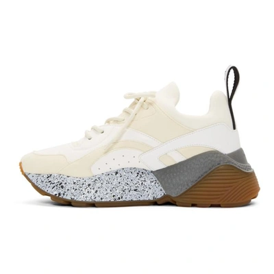 Shop Stella Mccartney White Eclypse Sneakers In 9026 T.wht/mag/sn/wh