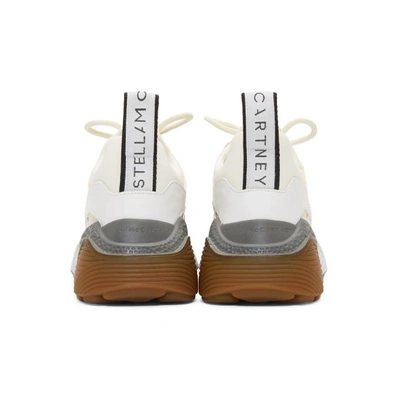 Shop Stella Mccartney White Eclypse Sneakers In 9026 T.wht/mag/sn/wh