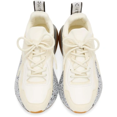 Shop Stella Mccartney White Eclypse Sneakers In 9026 T.wht/mag/sn/wh