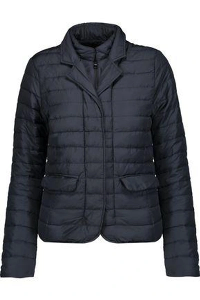 Shop Duvetica Woman Egina Quilted Shell Down Jacket Midnight Blue