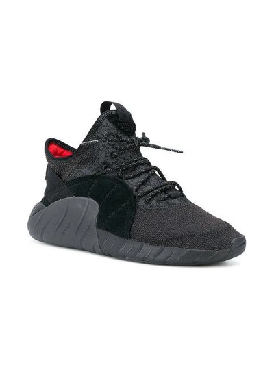 Shop Adidas Originals Adidas  Tubular Rise Sneakers - Black