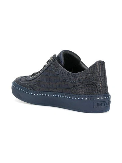 Shop Jimmy Choo Ace Sneakers In Blue