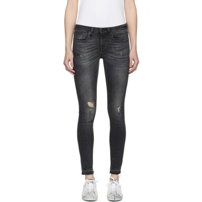 Shop R13 Black Alison Crop Jeans In 122 Strumme