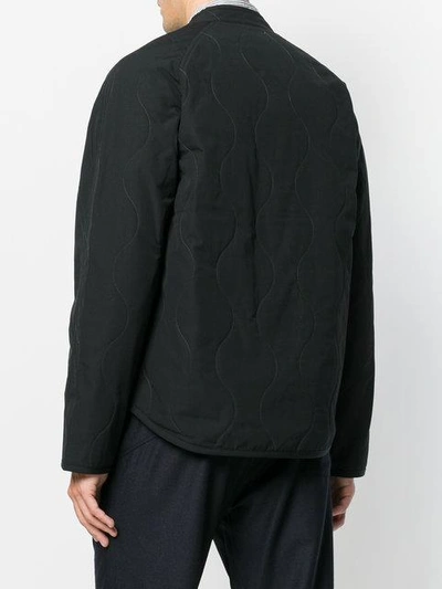 Shop Ymc You Must Create Ymc Erkin Koray Quilted Jacket - Black