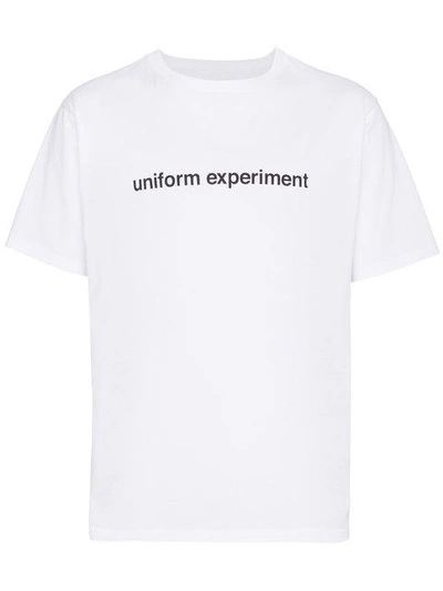 Shop Uniform Experiment Star Side Panel Logo T Shirt