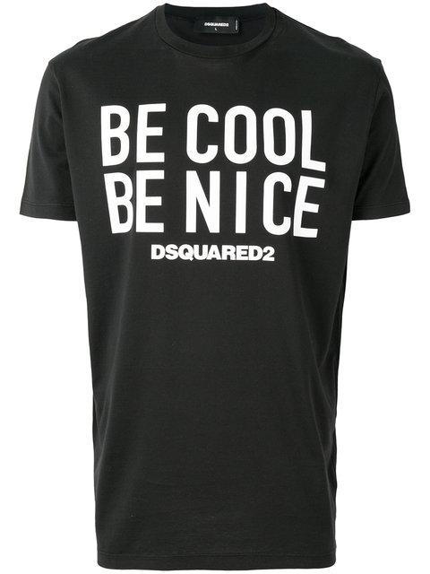 be cool be nice dsquared2 t shirt
