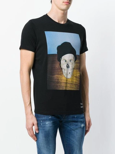 Diesel Art Is Tee Skull Printed Jersey T-shirt In Black | ModeSens