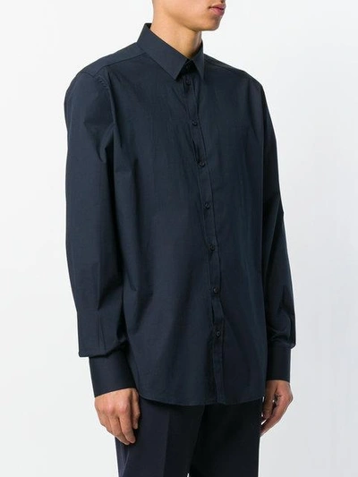 Shop Dolce & Gabbana Classic Shirt - Blue