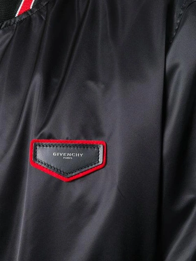 Shop Givenchy Bomber Jacket In Black