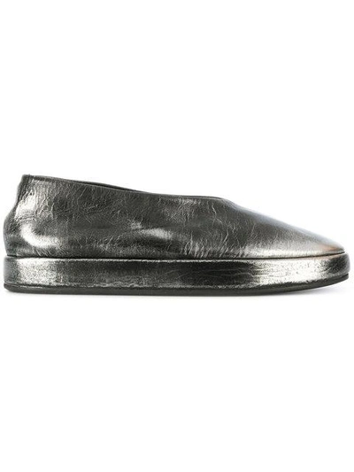 Shop Marsèll Coltellaccio Ballerina Shoes - Metallic