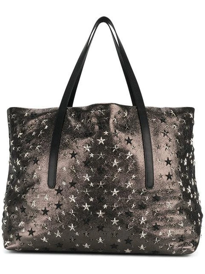 Shop Jimmy Choo Pimlico Tote - Metallic